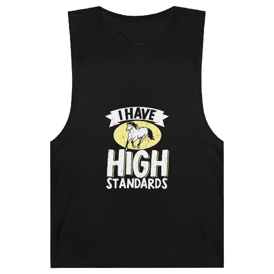 Horse Lover Equestrian Riding I Have High Barnard Tanks