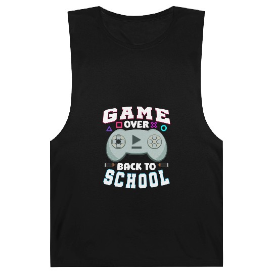 Game Over Gaming Controller Back To School Barnard Tanks