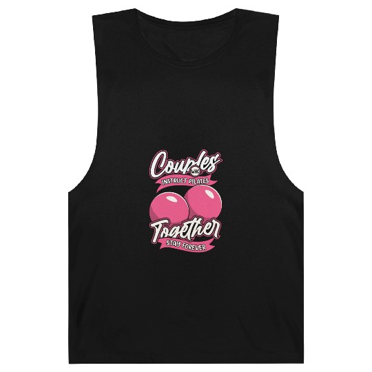 Pilates Instructor Teacher Couple Barnard Tanks