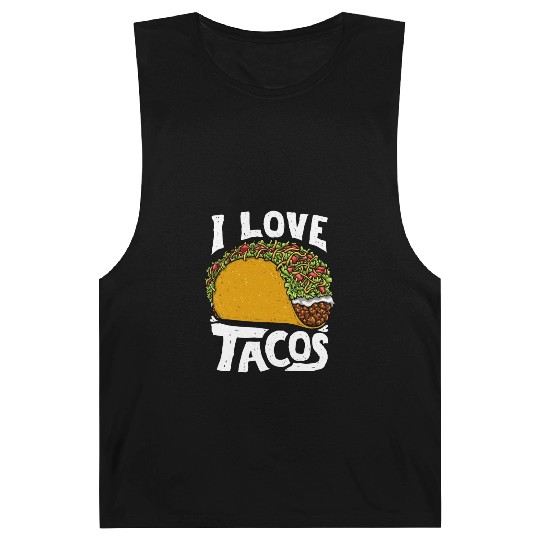Tacos Taco Lover Mexican Barnard Tanks