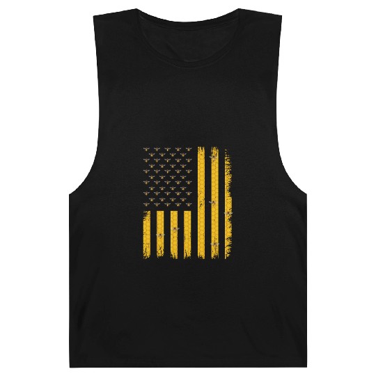 Beekeeper Usa Flag Barnard Tanks