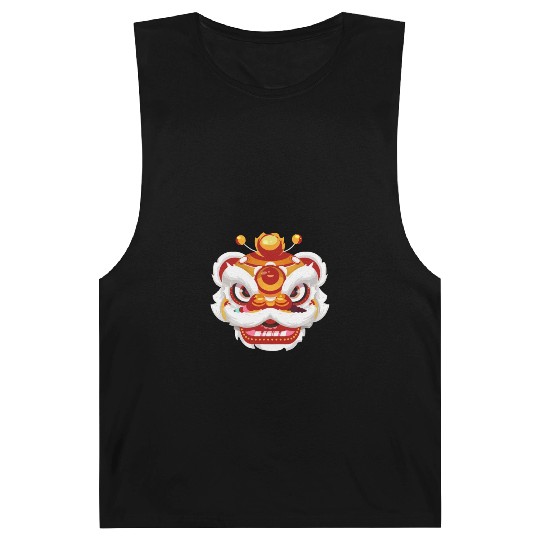 Chinese Celebration Festival New Year Lion Dance C Barnard Tanks