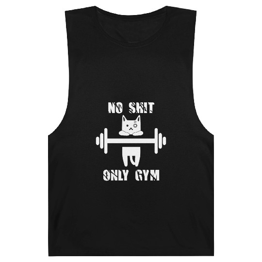 No shit only gym Barnard Tanks