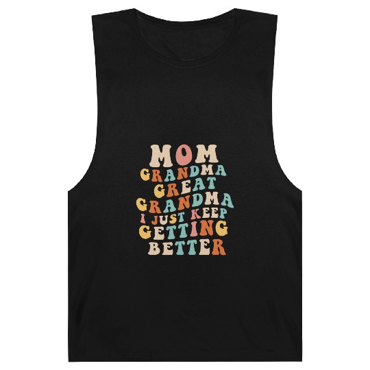 Great Grandma Barnard Tanks Women Mom Grandma Gigi Mama