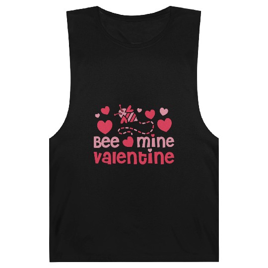 Bee Mine Valentine Barnard Tanks