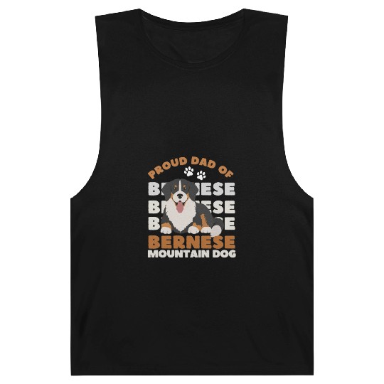 Bernese Mountain Dog. Best mom of Bernese Mountain Barnard Tanks