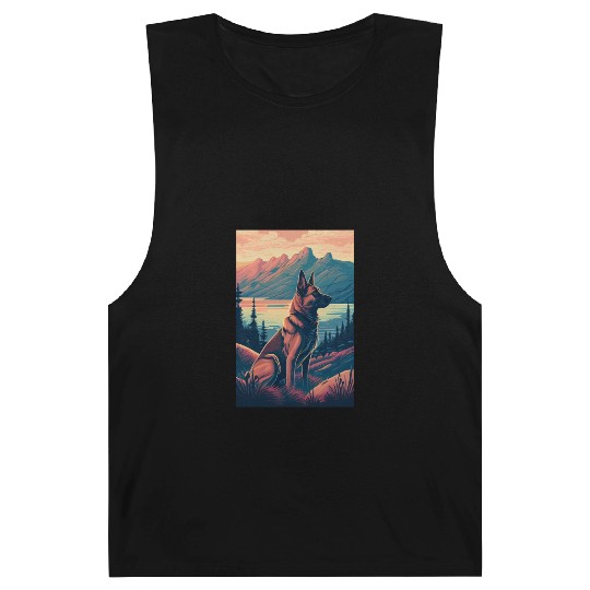 Belgian Malinois Nature Barnard Tanks