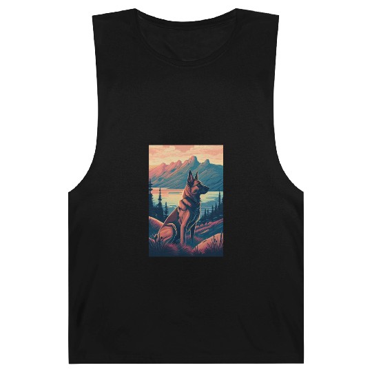 Belgian Malinois Nature Barnard Tanks