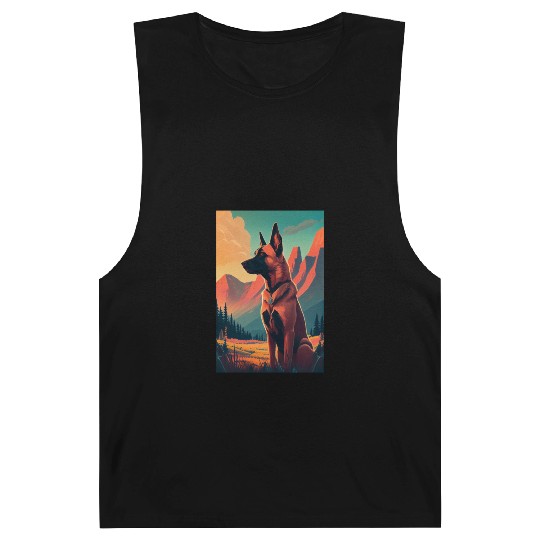 Belgian Malinois Nature Barnard Tanks