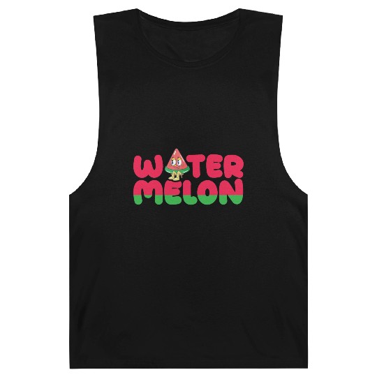 Sweet watermelon typography. Barnard Tanks
