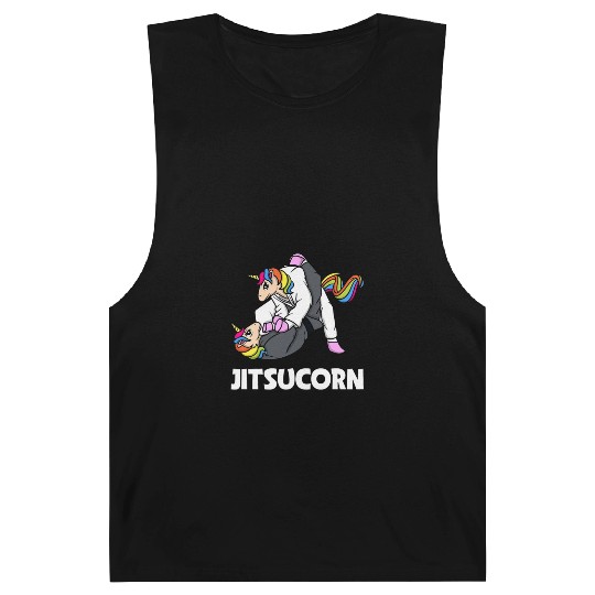 Jitsucorn Jiu Jitsu Unicorn MMA BJJ Judo Barnard Tanks