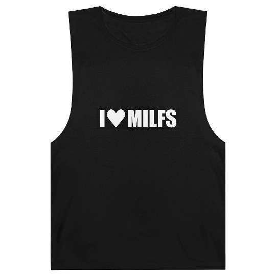 i love milfs black design Barnard Tanks