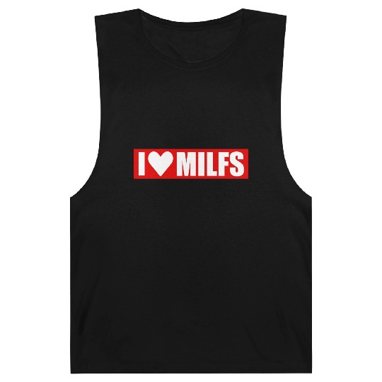 I love milfs red design Barnard Tanks