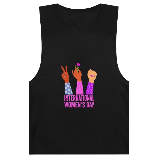 International Women's Day 2023 - Womens Embrace Eq Barnard Tanks