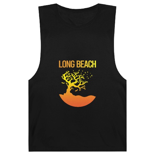 Neon Tree Art Long Beach 70s Barnard Tanks