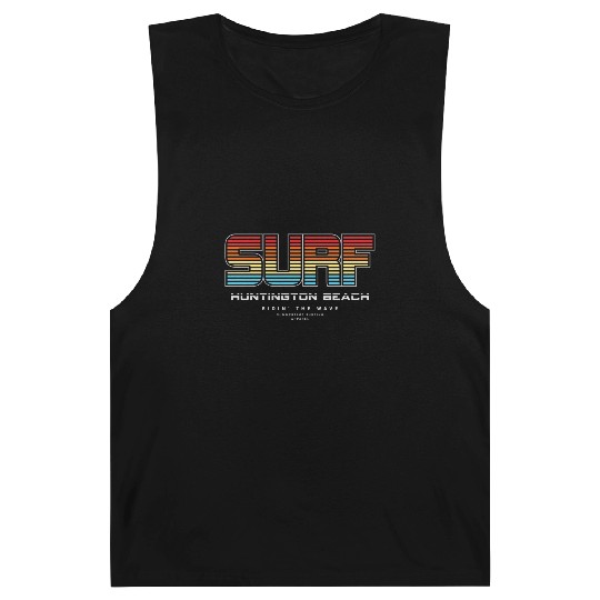 Surf in Huntington Beach nature Barnard Tanks