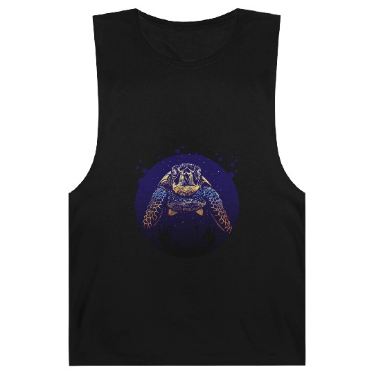 Sea Life - Colorful Sea Turtle Barnard Tanks