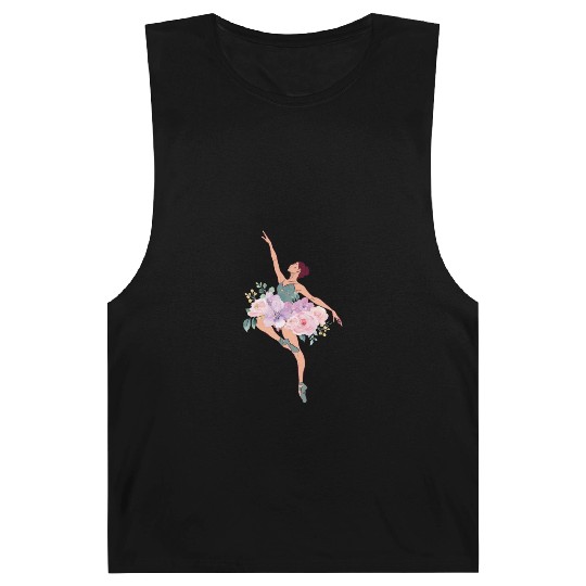 Ballet Dancer Dance Girl Ballerina Barnard Tanks