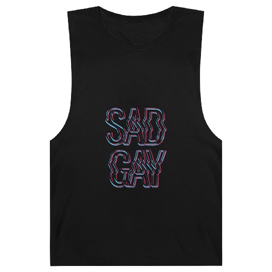 Sad Gay Barnard Tanks