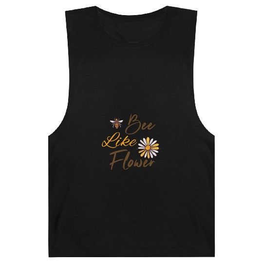 Bee like a flower Honey bee Barnard Tanks