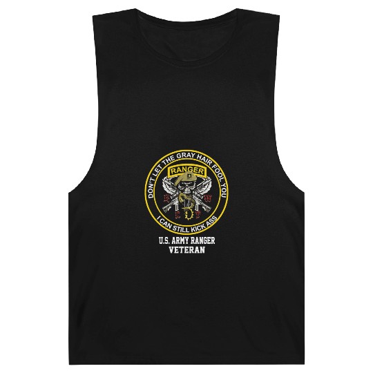 Funny Retired US Army Ranger Veteran USA Military Barnard Tanks