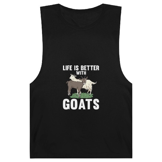 Cool Goats For Men Women Goat Whisperer Nubian Barnard Tanks