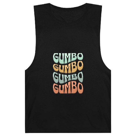 Gumbo Cajun Food Soup Lover Barnard Tanks