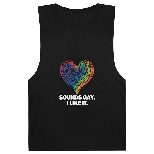 Sounds Gay I' Like It Pride Month Lesbian Gay Bi Barnard Tanks