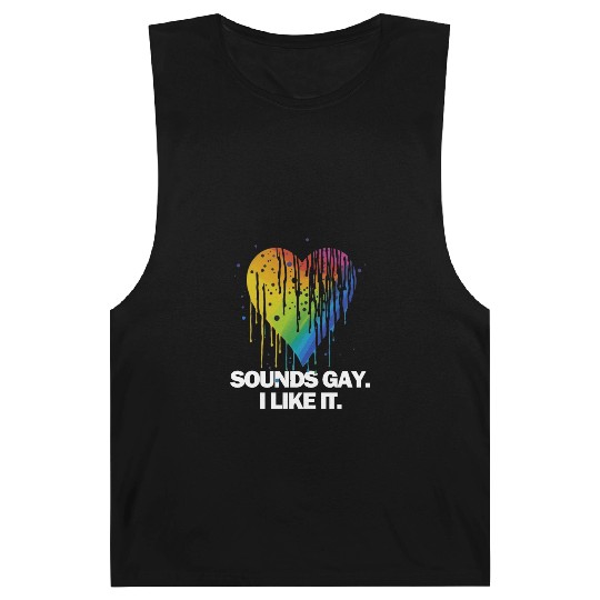 Sounds Gay I' Like It Pride Month Lesbian Gay Bi Barnard Tanks