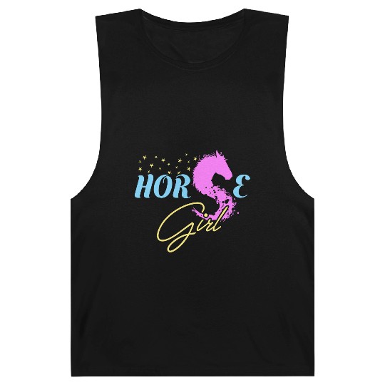 Horse Girl Barnard Tanks Horse Lovers Gift Equestrian