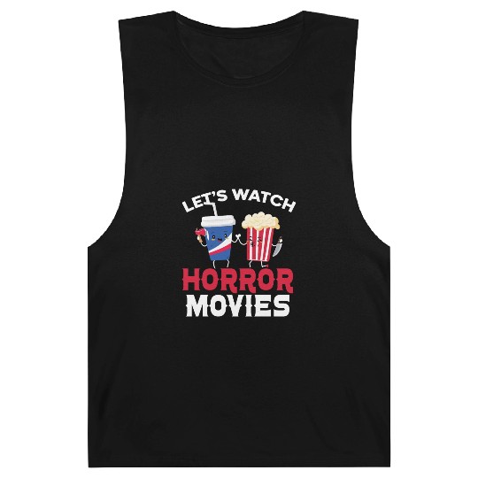 Let's Watch Horror Movies Cinema Film Movie Lover Barnard Tanks