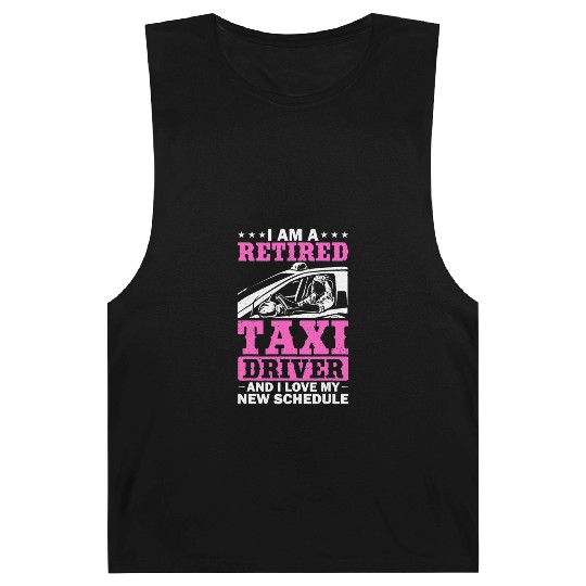 Professional Driver Cab Driver Outfit Taxi Lover Barnard Tanks