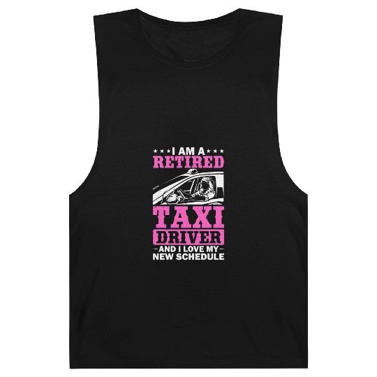 Professional Driver Cab Driver Outfit Taxi Lover Barnard Tanks