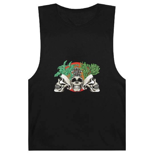 Skull Plant of the blood moon night light Barnard Tanks