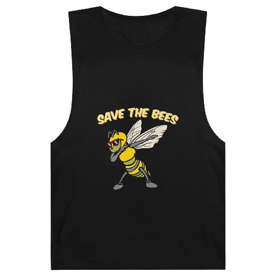 Save The Bees Barnard Tanks Dabbing Bumblebee Bee