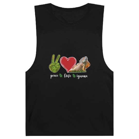 Peace Love Iguana Heart Barnard Tanks