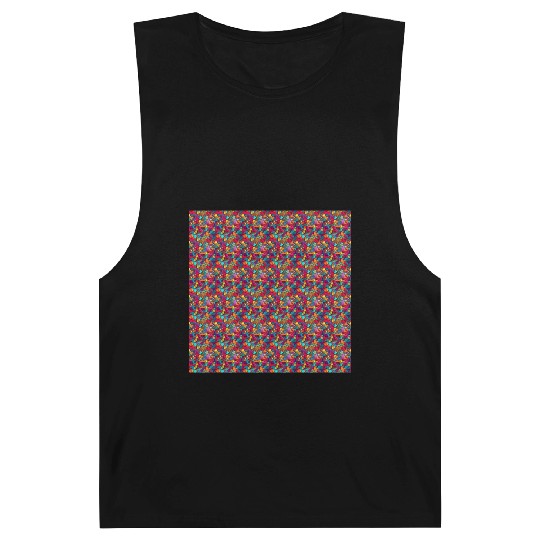 Stained glass pattern Barnard Tanks