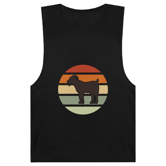 Vintage Goat Goat Holder Goat Breeding Farmer Barnard Tanks