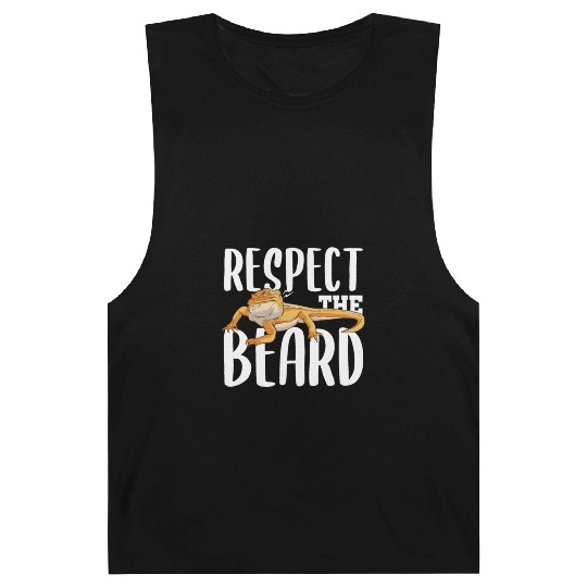 RESPECT THE BEARD Gifts Reptile Lover Keeper Barnard Tanks