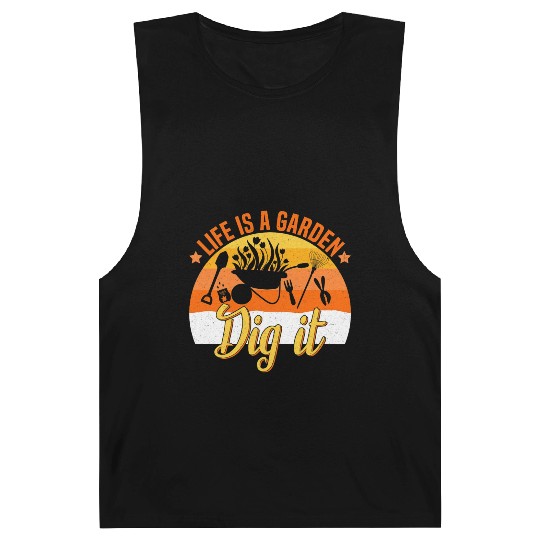 Life is a Garden Dig it Succulent Gardening Grass Barnard Tanks