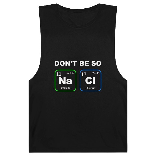 Funny Humorous Science Geek Nerd Chemist Teacher Barnard Tanks