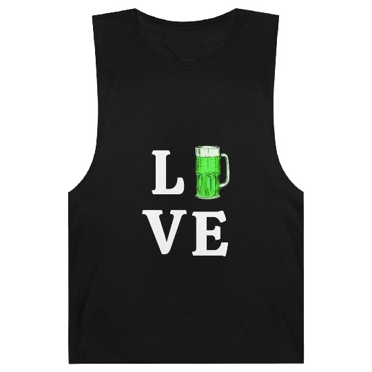 Love Green Beer Barnard Tanks