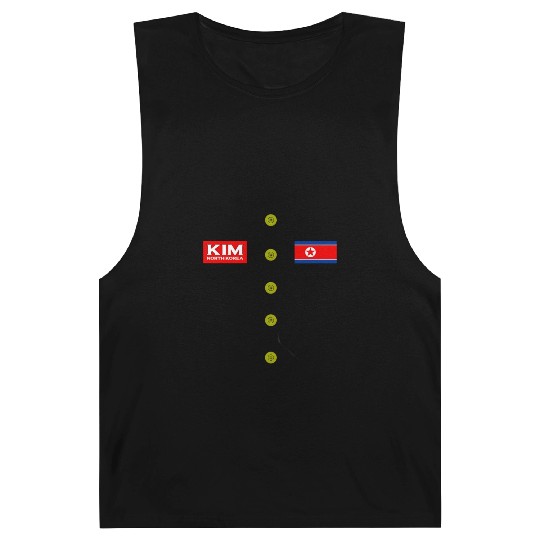 Kim Jong Un Halloween Barnard Tanks