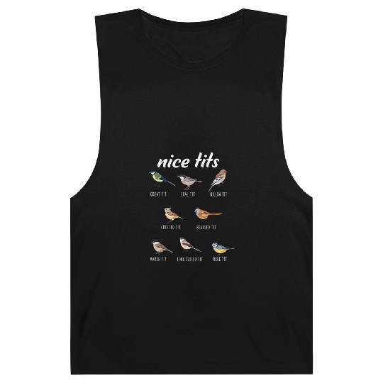 Funny Nice Tits Birdwatching Bird Watching Birding Barnard Tanks