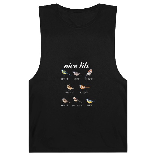 Funny Nice Tits Birdwatching Bird Watching Birding Barnard Tanks