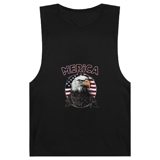 USA Independence Day 4th of July Labor Day Barnard Tanks