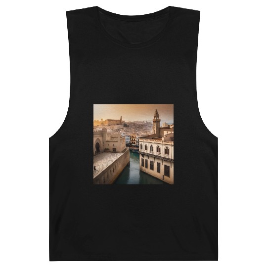 Fantasy pictures ,town Morocco ,city casablanca Barnard Tanks