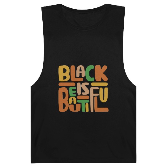 Black Is Beautiful Barnard Tanks