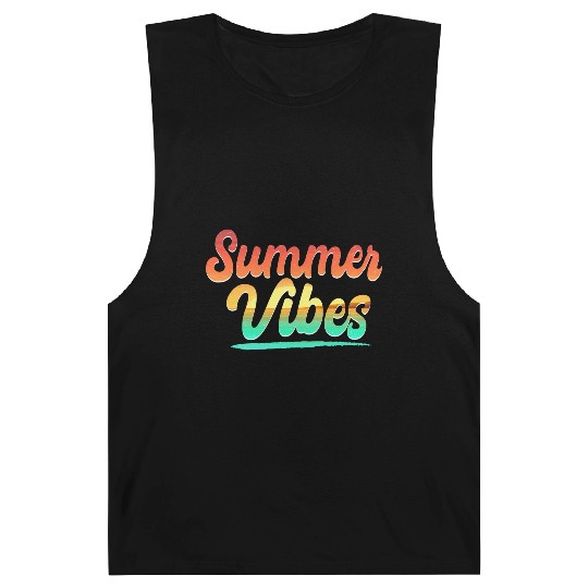 SUMMBER VIBES SUMMERTIME VACATION Barnard Tanks