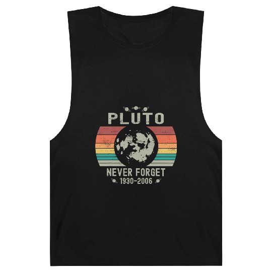 Funny Space Science Pluto Never Forget Astronomy Barnard Tanks